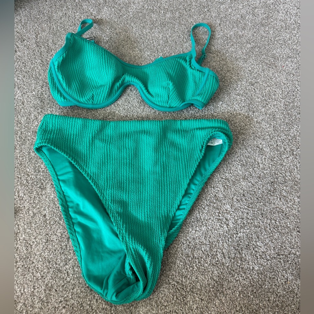 Old Navy Teal Bikini Set
